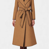Marguerite, Belted Longline Coat