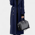 Rosabel, Tailored Double-Breasted Long Coat