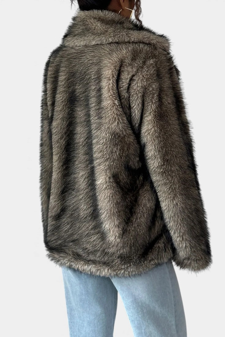 Noelle, Plush Statement Coat