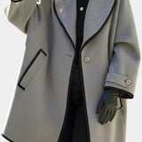Maura, Wide-Collar Statement Coat