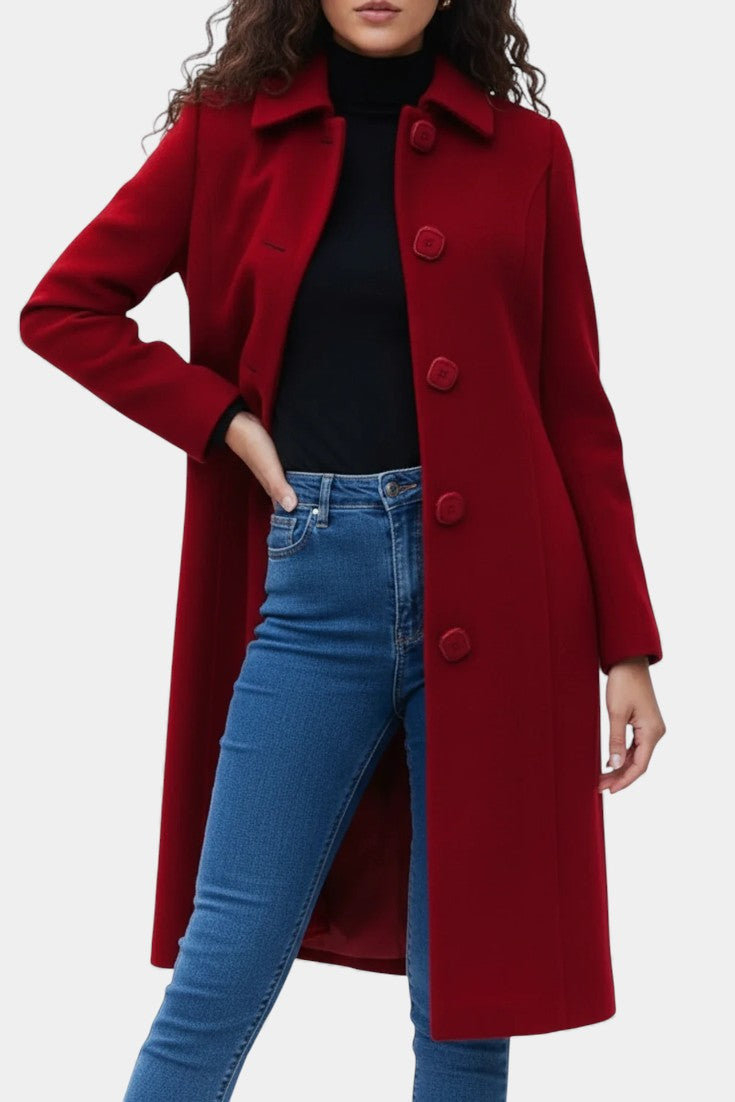 Clarice, Tailored Longline Winter Coat