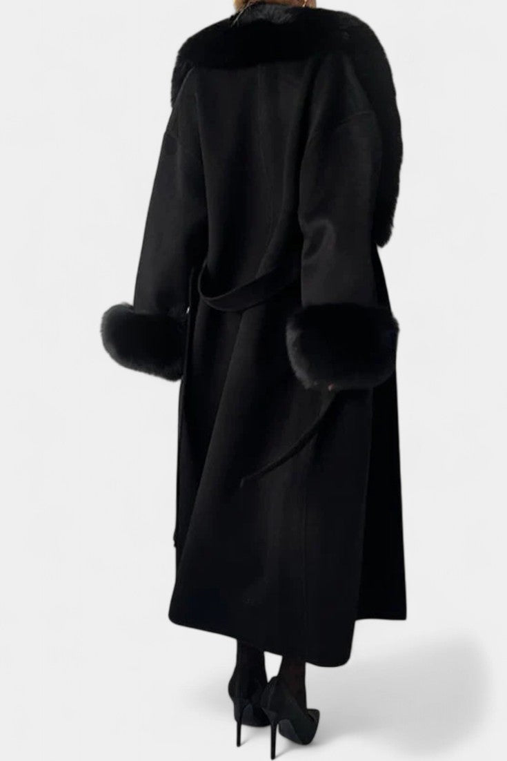 Genevieve, Belted Longline Coat