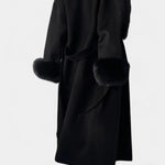 Genevieve, Belted Longline Coat