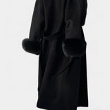 Genevieve, Belted Longline Coat
