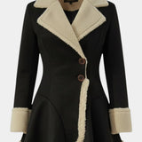 Agatha, Fitted Flared Button Coat