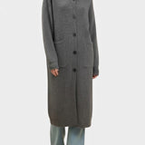 Amelie, Longline Roll Neck Coat