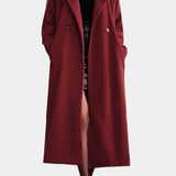 Lenora, Belted Long Wrap Coat
