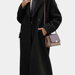 Cornelia, Oversized Double-Breasted Long Coat