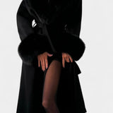 Genevieve, Belted Longline Coat