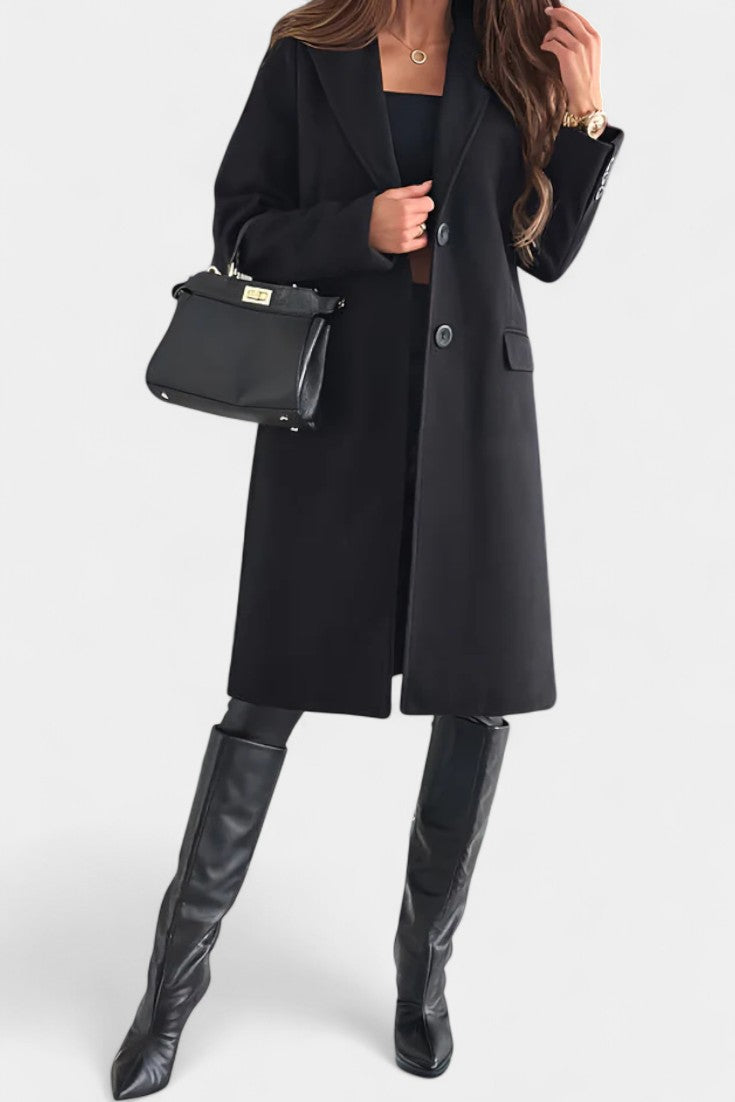 Vivienne, Tailored Mid-Length Coat