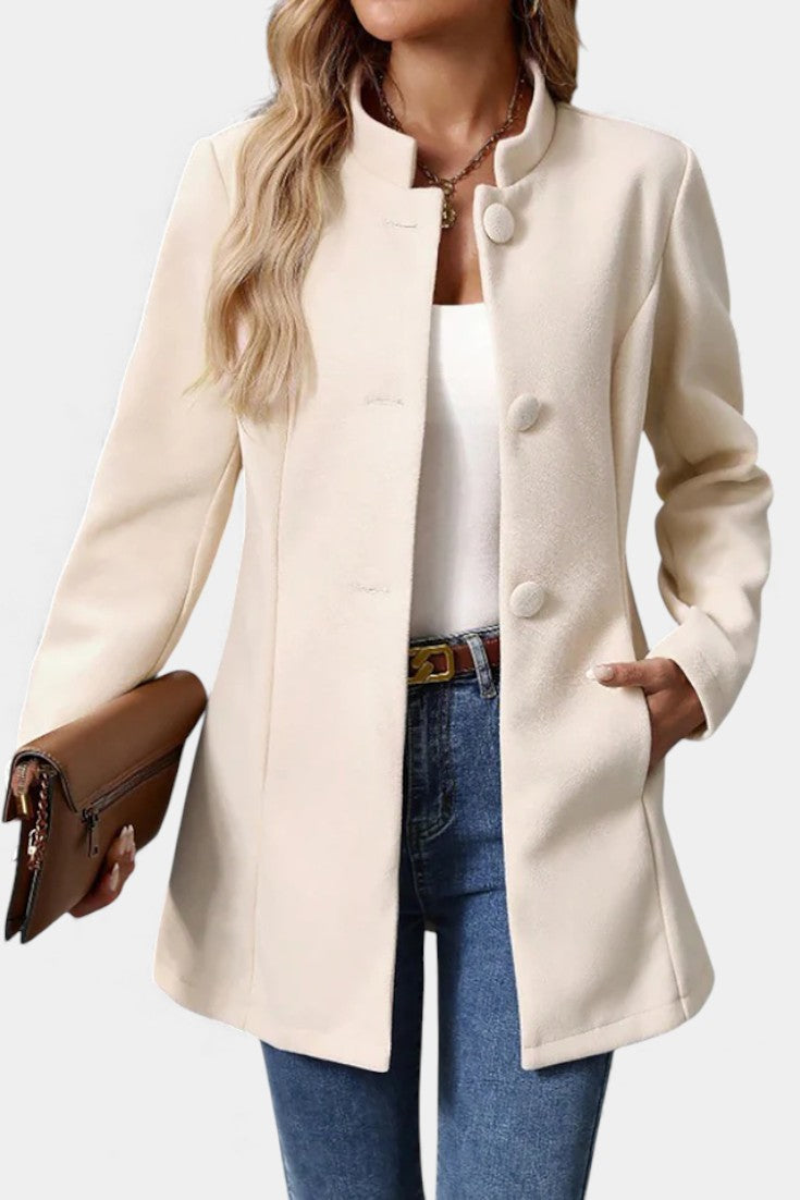 Petra, Tailored High-Collar Coat