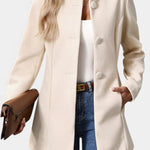 Petra, Tailored High-Collar Coat