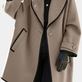 Maura, Wide-Collar Statement Coat
