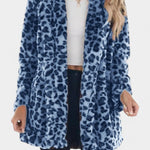 Nadine, Plush Longline Hooded Coat