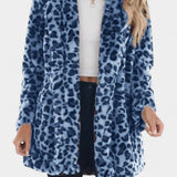 Nadine, Plush Longline Hooded Coat