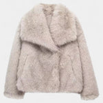 Lauren, Plush Oversized Statement Coat