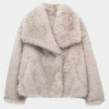 Lauren, Plush Oversized Statement Coat