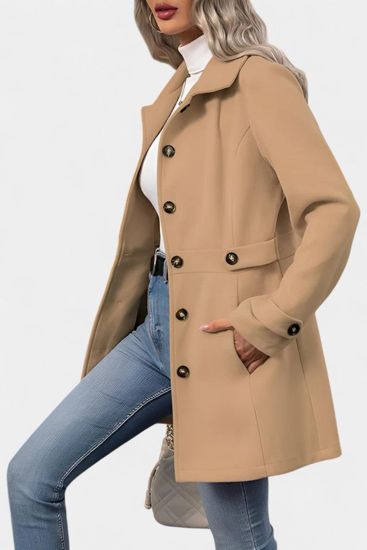 Rebecca, Tailored Belted Coat