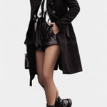 Odette, Belted Longline Coat