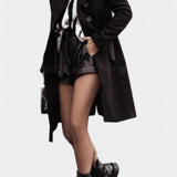 Odette, Belted Longline Coat