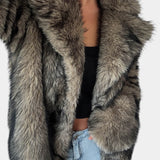 Noelle, Plush Statement Coat