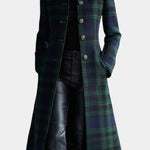 Valentina, Tailored Check Midi Coat