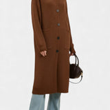 Amelie, Longline Roll Neck Coat