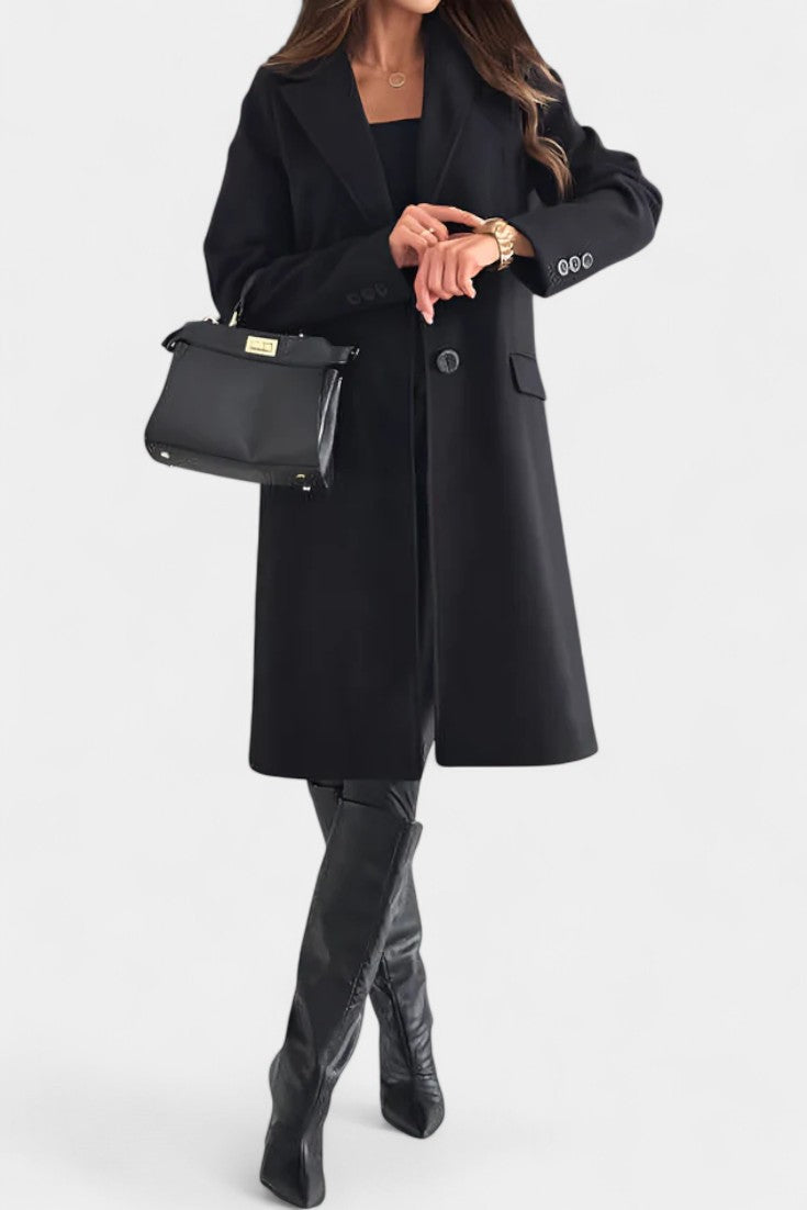 Vivienne, Tailored Mid-Length Coat