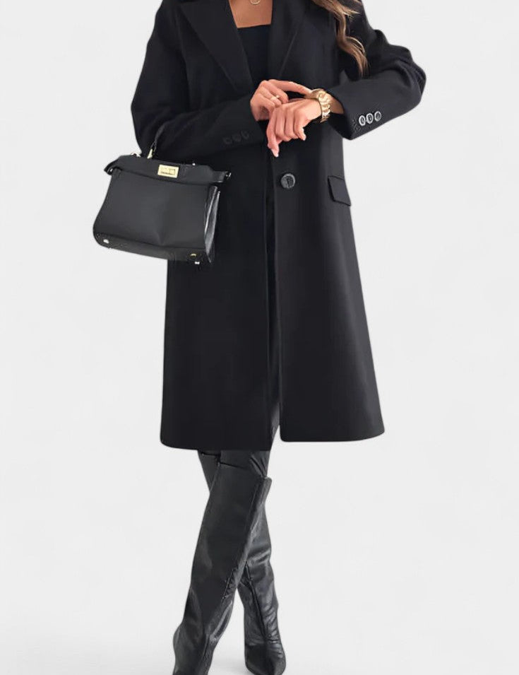 Vivienne, Tailored Mid-Length Coat