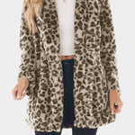 Nadine, Plush Longline Hooded Coat