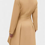 Ottilie, Double-Breasted A-Line Coat