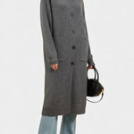 Amelie, Longline Roll Neck Coat