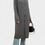 Amelie, Longline Roll Neck Coat