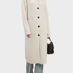 Amelie, Longline Roll Neck Coat