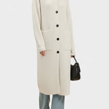 Amelie, Longline Roll Neck Coat