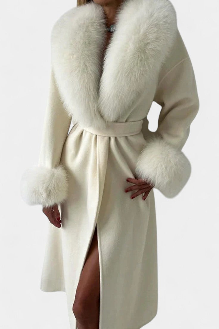 Genevieve, Belted Longline Coat