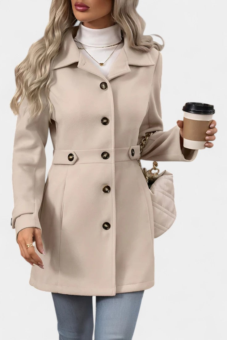 Rebecca, Tailored Belted Coat