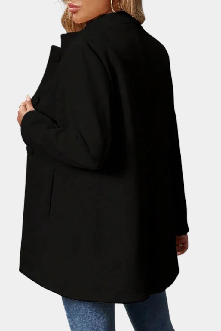 Petra, Tailored High-Collar Coat