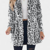 Nadine, Plush Longline Hooded Coat