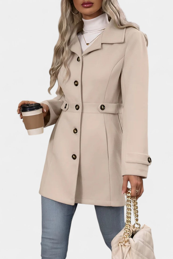 Rebecca, Tailored Belted Coat
