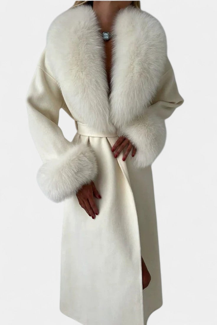 Genevieve, Belted Longline Coat