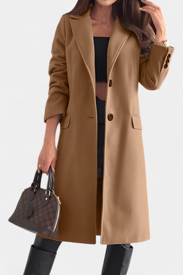 Vivienne, Tailored Mid-Length Coat