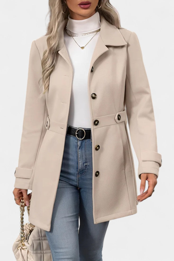 Rebecca, Tailored Belted Coat