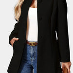 Petra, Tailored High-Collar Coat