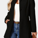 Petra, Tailored High-Collar Coat