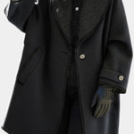 Maura, Wide-Collar Statement Coat