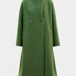 Cornelia, Oversized Double-Breasted Long Coat