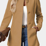 Petra, Tailored High-Collar Coat