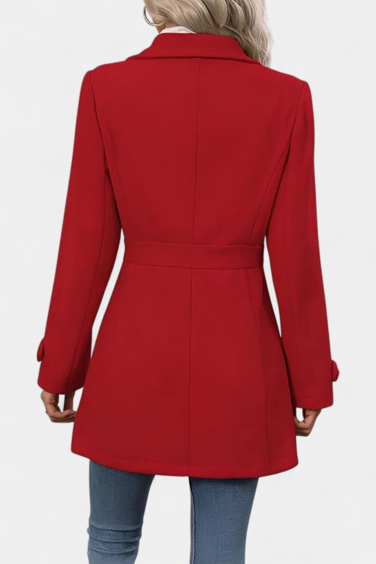Rebecca, Tailored Belted Coat