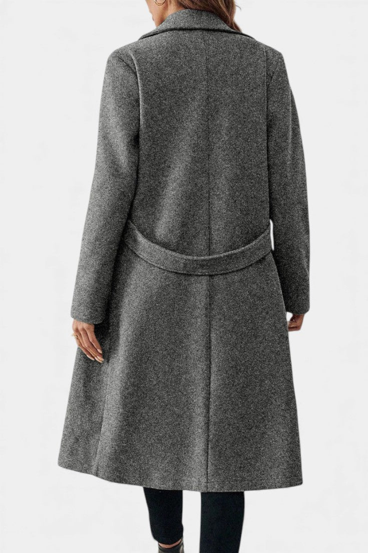 Beatrice, Timeless Belted Overcoat